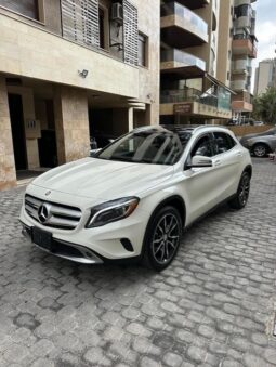 MERCEDES GLA250 4MATIC 2016 WHITE ON BLACK full