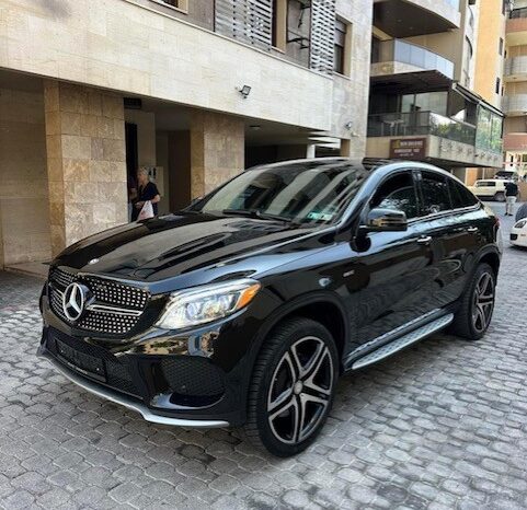 MERCEDES GLE450 COUPE AMG 2016 BLACK ON BLACK full