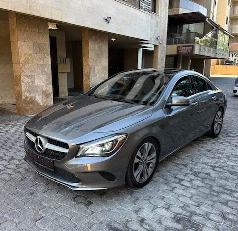 MERCEDES CLA250 4MATIC 2018 GRAY ON BLACK full