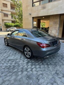 MERCEDES CLA250 4MATIC 2018 GRAY ON BLACK full