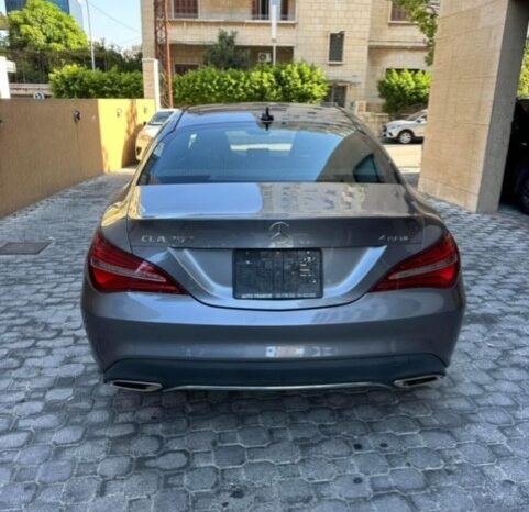 MERCEDES CLA250 4MATIC 2018 GRAY ON BLACK full