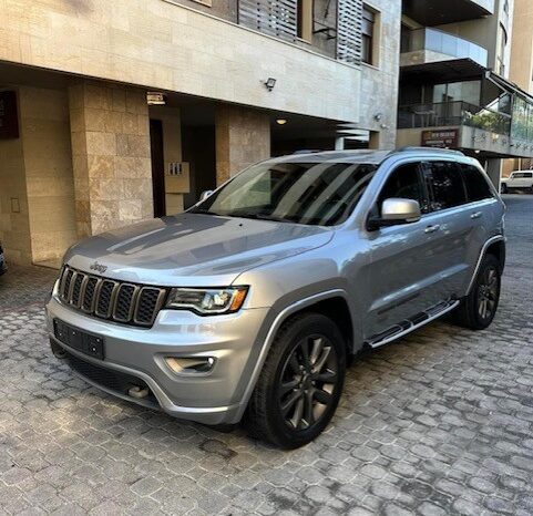 JEEP CHEROKEE LIMITED PLUS 75TH ANNIVERSARY 2017 GRAY ON BLACK full