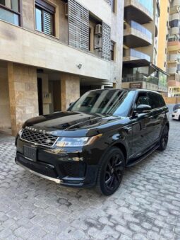 RANGE ROVER SPORT HSE V6 2018 BLACK ON BLACK full