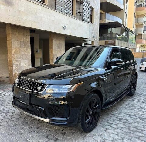 RANGE ROVER SPORT HSE V6 2018 BLACK ON BLACK full