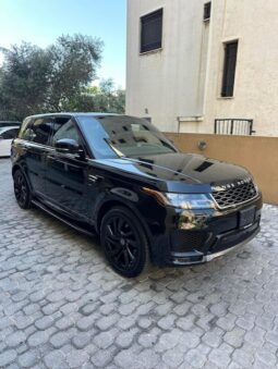 RANGE ROVER SPORT HSE V6 2018 BLACK ON BLACK full