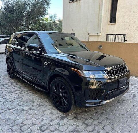 RANGE ROVER SPORT HSE V6 2018 BLACK ON BLACK full