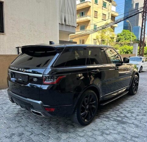 RANGE ROVER SPORT HSE V6 2018 BLACK ON BLACK full