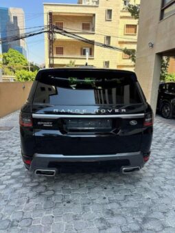 RANGE ROVER SPORT HSE V6 2018 BLACK ON BLACK full