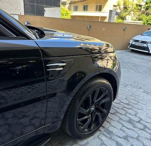 RANGE ROVER SPORT HSE V6 2018 BLACK ON BLACK full