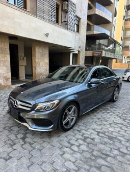 MERCEDES C300 AMG-LINE 4MATIC 2016 D.GRAY ON BLACK full