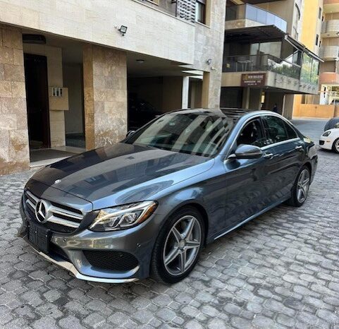 MERCEDES C300 AMG-LINE 4MATIC 2016 D.GRAY ON BLACK full