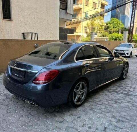 MERCEDES C300 AMG-LINE 4MATIC 2016 D.GRAY ON BLACK full