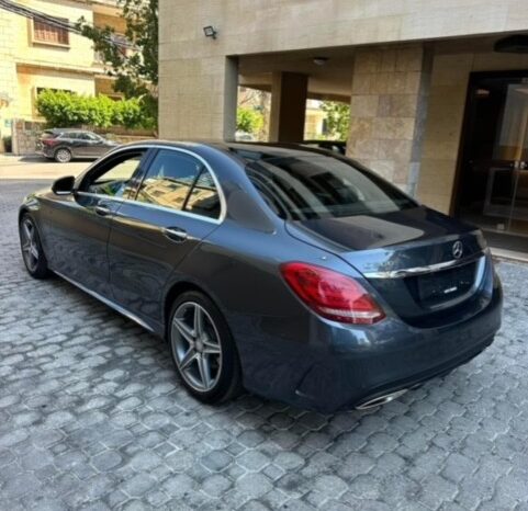 MERCEDES C300 AMG-LINE 4MATIC 2016 D.GRAY ON BLACK full