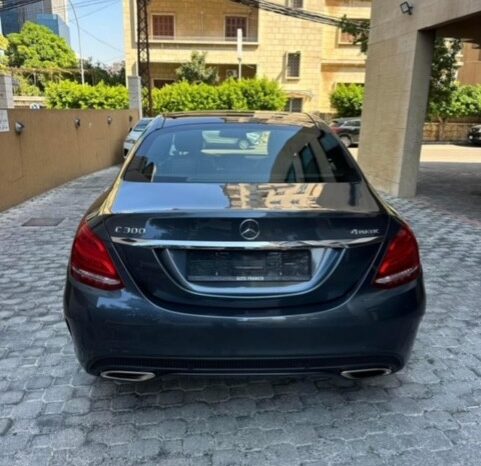 MERCEDES C300 AMG-LINE 4MATIC 2016 D.GRAY ON BLACK full