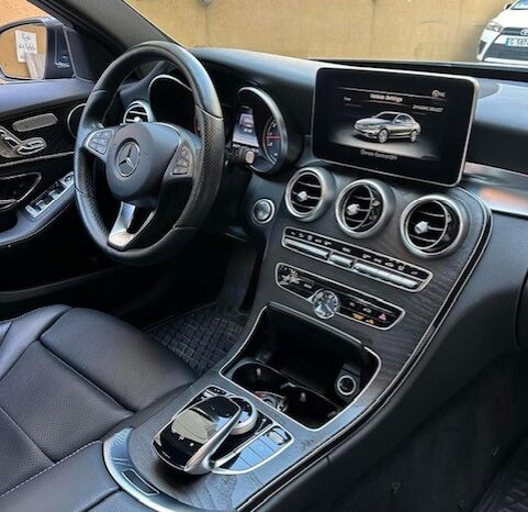 MERCEDES C300 AMG-LINE 4MATIC 2016 D.GRAY ON BLACK full