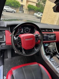 RANGE ROVER SPORT V6 DYNAMIC 2018 BLACK ON BLACK&RED full