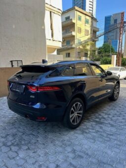 JAGUAR F-PACE 35T V6 2017 DARK BLUE ON BLACK full