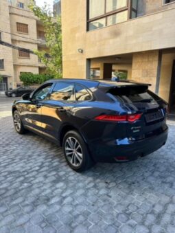 JAGUAR F-PACE 35T V6 2017 DARK BLUE ON BLACK full