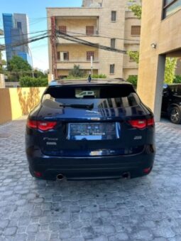 JAGUAR F-PACE 35T V6 2017 DARK BLUE ON BLACK full