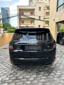 RANGE ROVER SPORT V8 DYNAMIC 2019 BLACK ON BASKET full