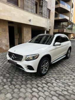 MERCEDES GLC300 AMG-LINE 4MATIC 2017 WHITE ON BLACK full