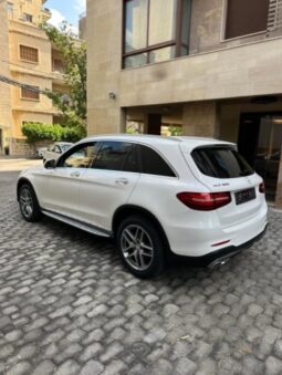 MERCEDES GLC300 AMG-LINE 4MATIC 2017 WHITE ON BLACK full