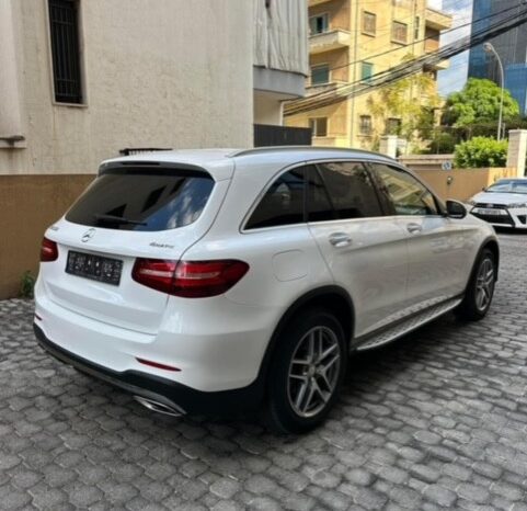 MERCEDES GLC300 AMG-LINE 4MATIC 2017 WHITE ON BLACK full