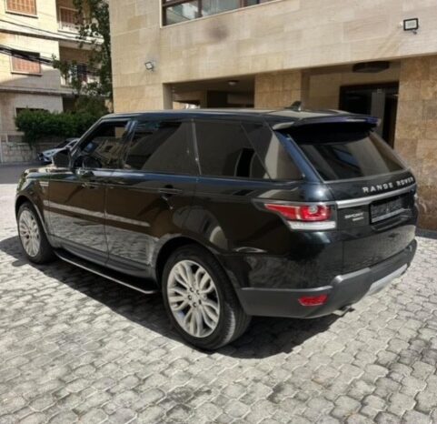 RANGE ROVER SPORT HSE V6 2016 BLACK ON BLACK full