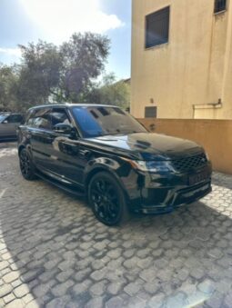 RANGE ROVER SPORT HSE V6 2018 BLACK ON BLACK full