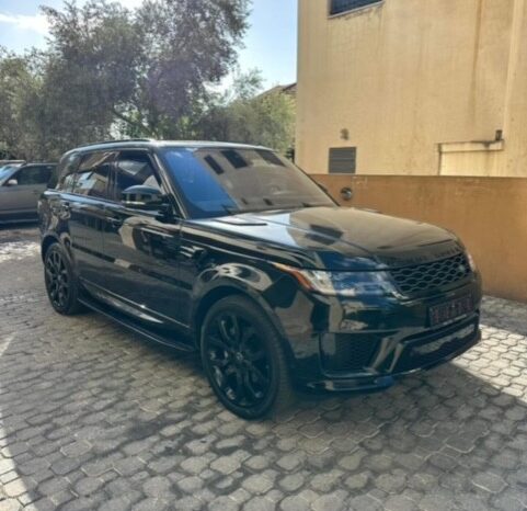 RANGE ROVER SPORT HSE V6 2018 BLACK ON BLACK full