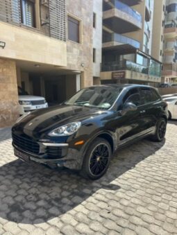 PORSCHE CAYENNE 2017 BLACK ON BLACK full