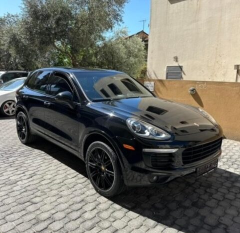 PORSCHE CAYENNE 2017 BLACK ON BLACK full