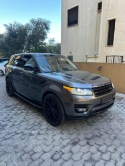 RANGE ROVER SPORT HSE 2016 GRAY ON TAN full