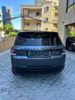 RANGE ROVER SPORT HSE 2016 GRAY ON TAN full