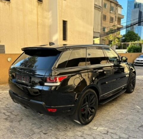 RANGE ROVER SPORT V6 DYNAMIC 2017 BLACK ON BLACK&BASKET full