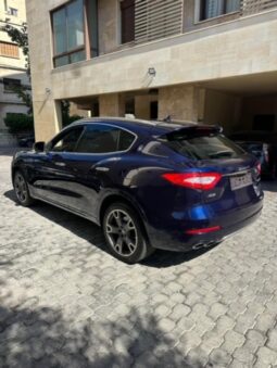 MASERATI LEVANTE S Q4 GRANSPORT 2017 DARK BLUE ON BROWN full