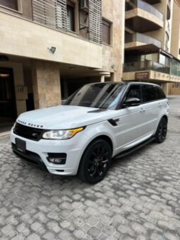 RANGE ROVER SPORT V8 AUTOBIOGRAPHY 2016 WHITE ON RED&BLACK full