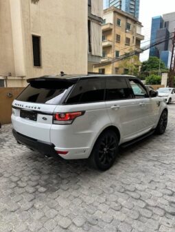 RANGE ROVER SPORT V8 AUTOBIOGRAPHY 2016 WHITE ON RED&BLACK full