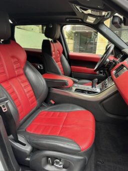 RANGE ROVER SPORT V8 AUTOBIOGRAPHY 2016 WHITE ON RED&BLACK full