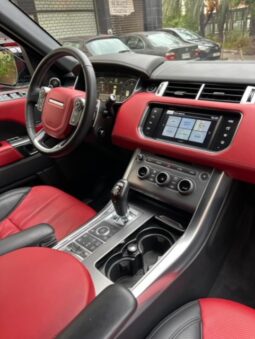 RANGE ROVER SPORT V8 AUTOBIOGRAPHY 2016 WHITE ON RED&BLACK full