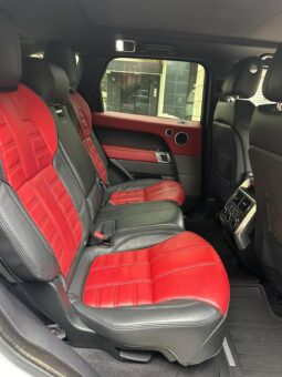 RANGE ROVER SPORT V8 AUTOBIOGRAPHY 2016 WHITE ON RED&BLACK full