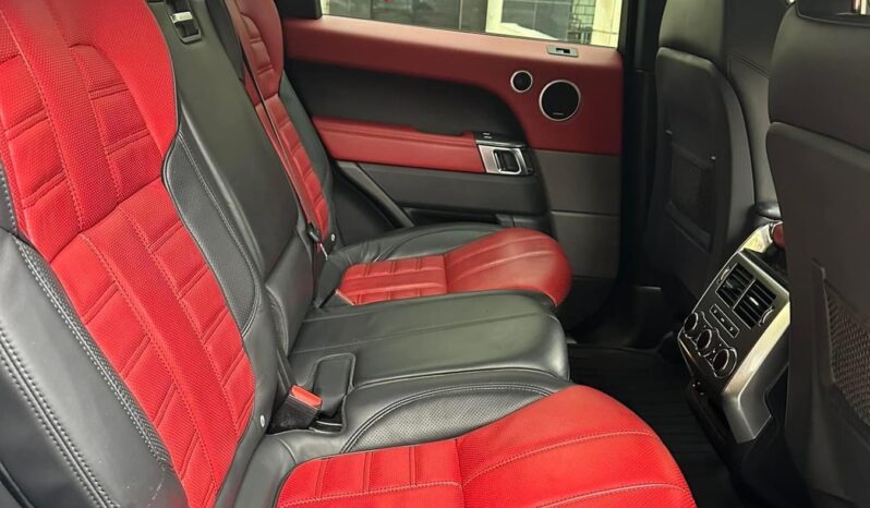 RANGE ROVER SPORT V8 AUTOBIOGRAPHY 2016 WHITE ON RED&BLACK full