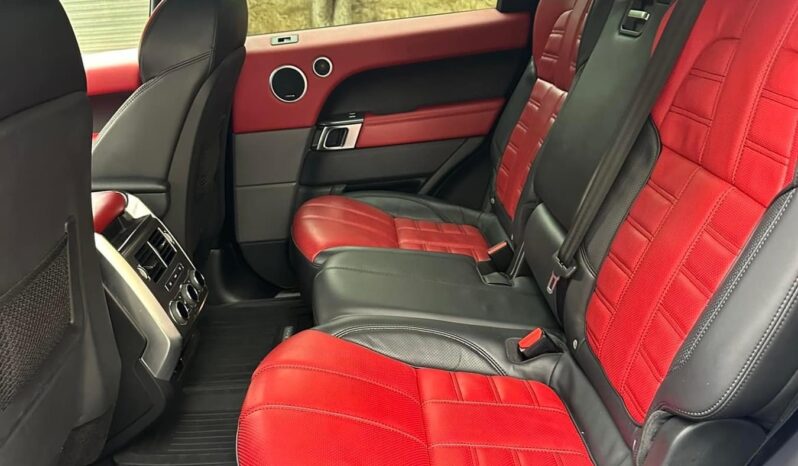 RANGE ROVER SPORT V8 AUTOBIOGRAPHY 2016 WHITE ON RED&BLACK full