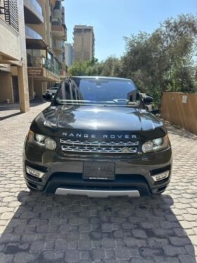 RANGE ROVER SPORT V6 HSE 2016 BLACK ON BLACK