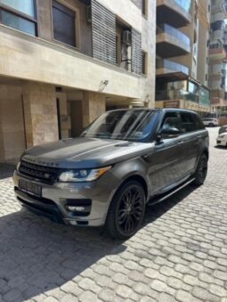 RANGE ROVER SPORT HSE V6 2016 GRAY ON BLACK full