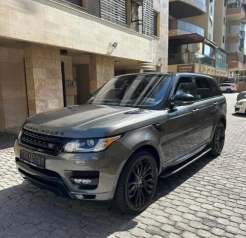 RANGE ROVER SPORT HSE V6 2016 GRAY ON BLACK full