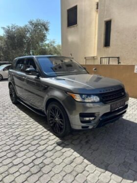 RANGE ROVER SPORT HSE V6 2016 GRAY ON BLACK