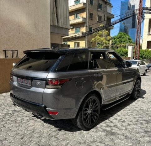 RANGE ROVER SPORT HSE V6 2016 GRAY ON BLACK full