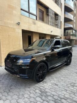 RANGE ROVER SPORT V8 2018 BLACK ON BLACK full