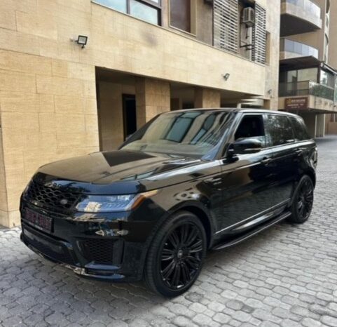 RANGE ROVER SPORT V8 2018 BLACK ON BLACK full